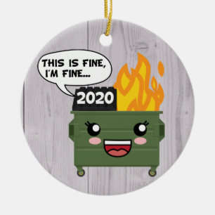Décoration En Céramique Feu de 2020, ÇA VA, JE VAIS BIEN...