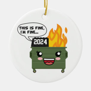 Décoration En Céramique Feu de 2020, ÇA VA, JE VAIS BIEN...