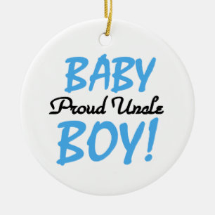 Décoration En Céramique Fier Oncle Baby Boy Cadeaux