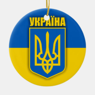 Décoration En Céramique Fierté ukrainienne