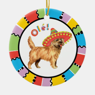 Décoration En Céramique Fiesta Cairn Terrier