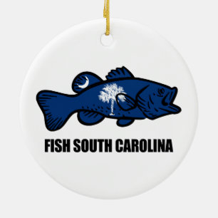 Décoration En Céramique Fish South Carolina