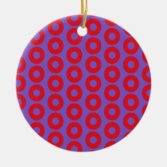 Décoration En Céramique Fishman Donut Ornaments  (Devant)