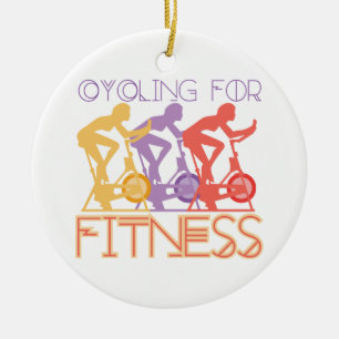Décoration En Céramique Fitness à vélo