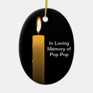 Décoration En Céramique Flamme éternelle