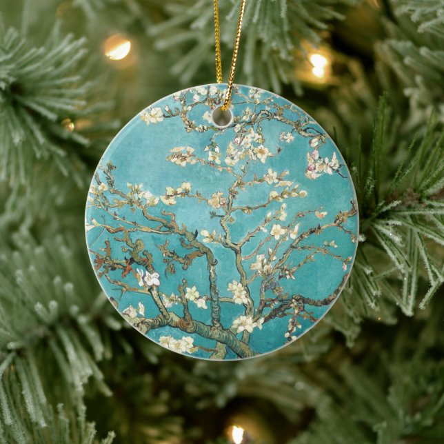 Décoration En Céramique Fleur d'amande, Van Gogh (Arbre)
