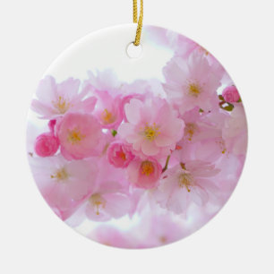 Décoration En Céramique Fleur japonaise de cerisier