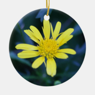 Décoration En Céramique fleur jaune