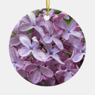 Décoration En Céramique Fleurs lilas
