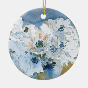 Décoration En Céramique Fleurs par Vrubel