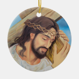 Décoration En Céramique Foi chrétienne Jésus Christ