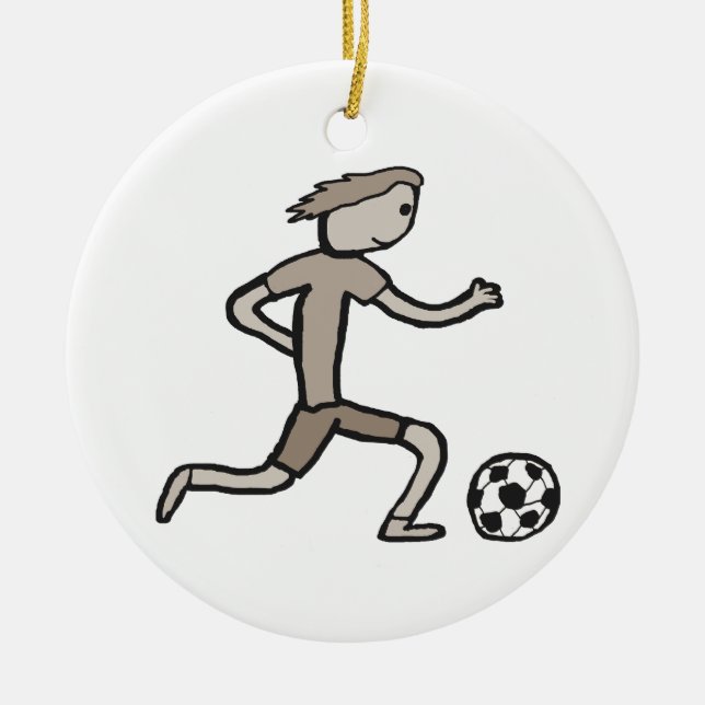 Décoration En Céramique Football (Devant)