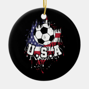Décoration En Céramique Football américain USA
