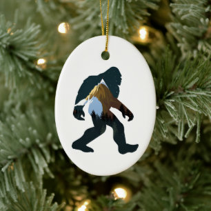 Décoration En Céramique Forêt de nuit Bigfoot