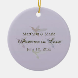 Décoration En Céramique Forever in Love Hummingbird Thème