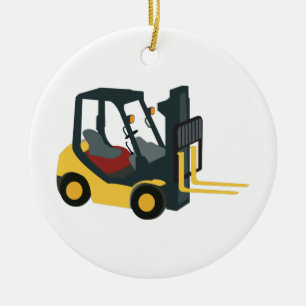 Décoration En Céramique Forklift