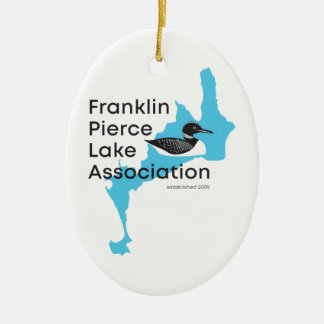 Décoration En Céramique FPLA Oval Ceramic Ornament