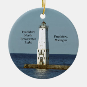 Décoration En Céramique Frankfort North Breakwater Light orament