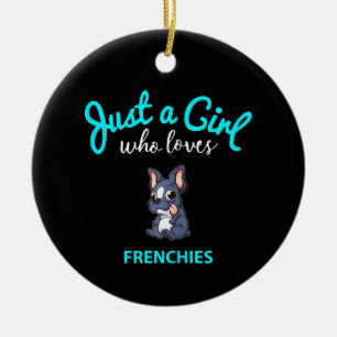 Décoration En Céramique French Bulldog Girls Kids French Bulldog Cadeau