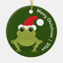 Frog Père Noël Joyeux Noël