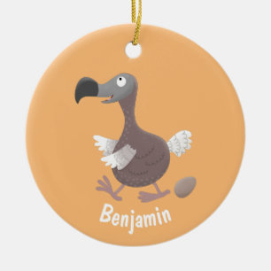 Décoration En Céramique Funny dodo bird cartoon illustration