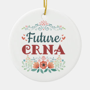 Décoration En Céramique Futur anesthésiste infirmier CRNA