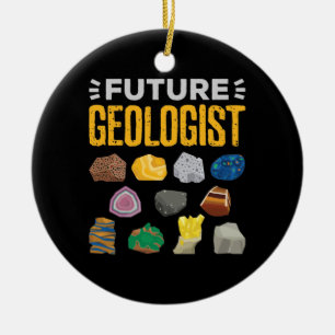 Décoration En Céramique Futur géologue étudiant en géologie
