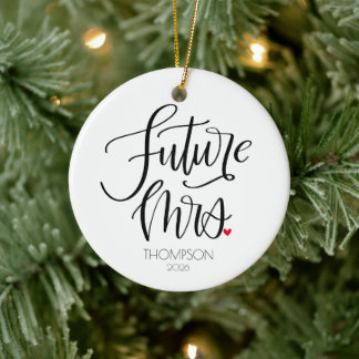 Décoration En Céramique Futur Mme. | Mariée à photographier