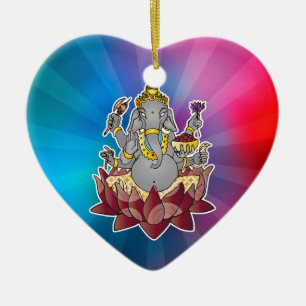 Décoration En Céramique Ganesh