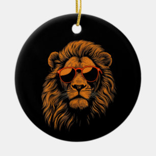 Décoration En Céramique Garçons Enfants Drôle Lion Animal