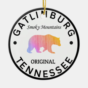 Décoration En Céramique Gatlinburg Tennessee Great Smoky Mountains
