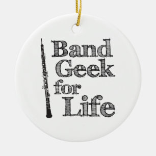 Décoration En Céramique Geek de bande de hautbois