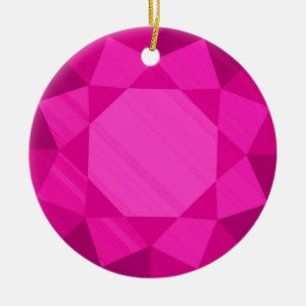 Décoration En Céramique Gemstone Tourmaline / Bijoux