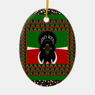 Décoration En Céramique Génotype du Kenya