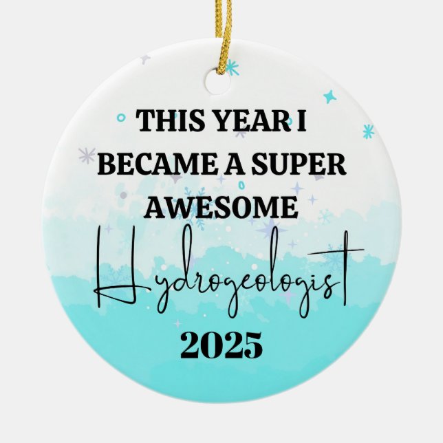 Décoration En Céramique Géologue (Devant)