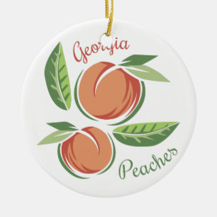 Décoration En Céramique Georgia Peaches