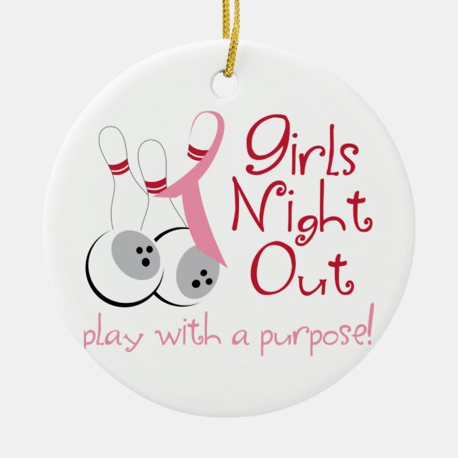 Décoration En Céramique Girls Night Out (Devant)