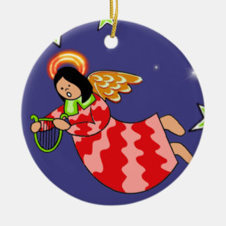 Décoration En Céramique Gloria ! Ange Ornament II