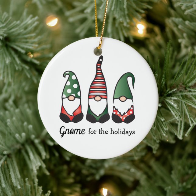 Décoration En Céramique Gnome pour les Holidays (Arbre)