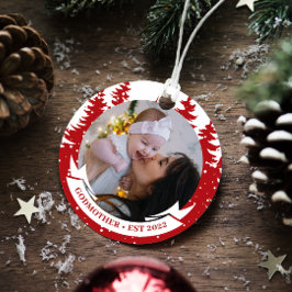Décoration En Céramique Godmère Année Etablie Photo Noël