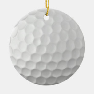 Décoration En Céramique Golf Ball Texture