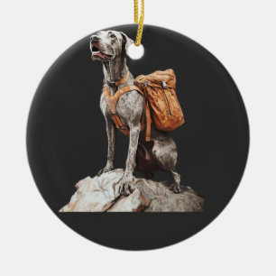 Décoration En Céramique Grand Pitbull Dane