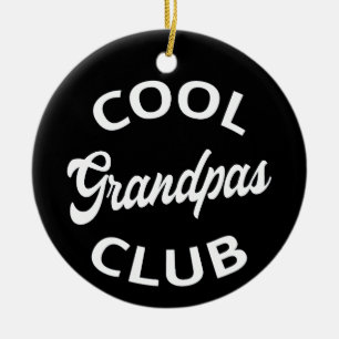 Décoration En Céramique Grandpas Club cool I