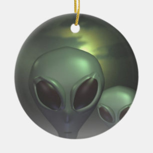 Décoration En Céramique gris Alien