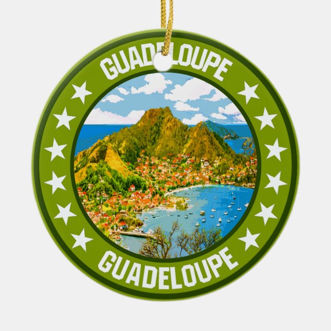 Décoration En Céramique Guadeloupe (Devant)