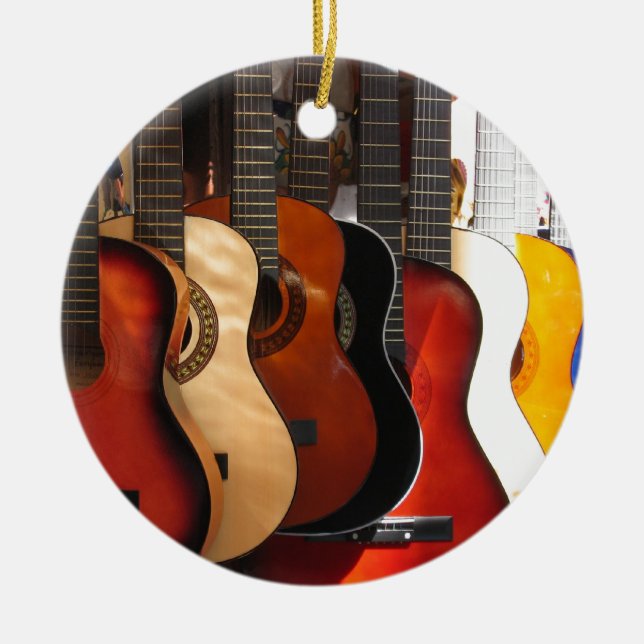 Décoration En Céramique Guitares (Devant)