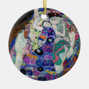 Décoration En Céramique Gustav Klimt Peindre La Vierge