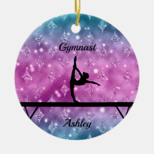 Décoration En Céramique Gymnastics Beam Glam 