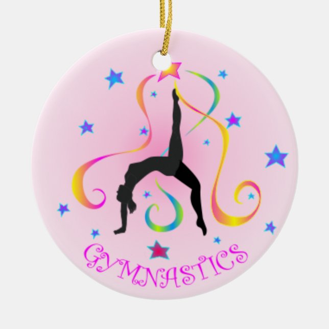 Décoration En Céramique Gymnastique (Devant)