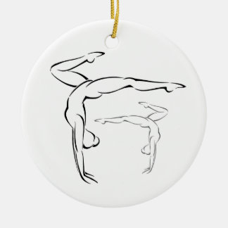 Décoration En Céramique Gymnastique II